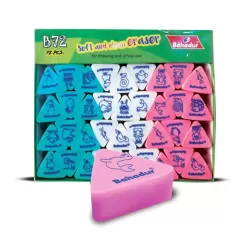 Eraser B-72 Pack of 72pcs Bahadur