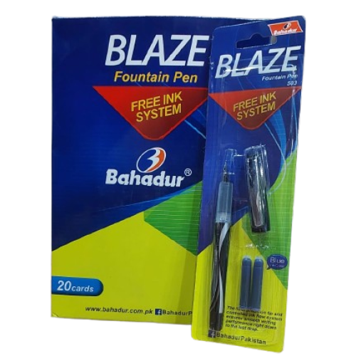 Fountain Pen Blaze 503 Pack of 20pcs Bahadur