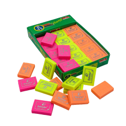 Eraser Colored 45pcs B45 Bahadur