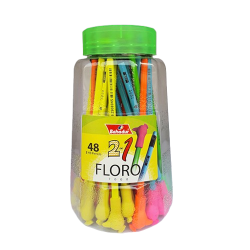 Pencil FLORO 7000 Jar of 48pcs Bahadur