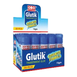 Glutik Transparent Glue 15gm Pack of 20pcs ORO