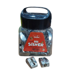 Sharpener Silver Jar of 50pcs 605 Bahadur