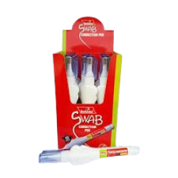 Correction Pen Swab 362 Pack of 24pcs Bahadur