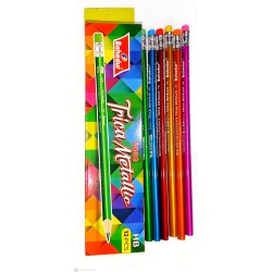 Pencil Trica Metallic Box 12pcs 9003 Bahadur