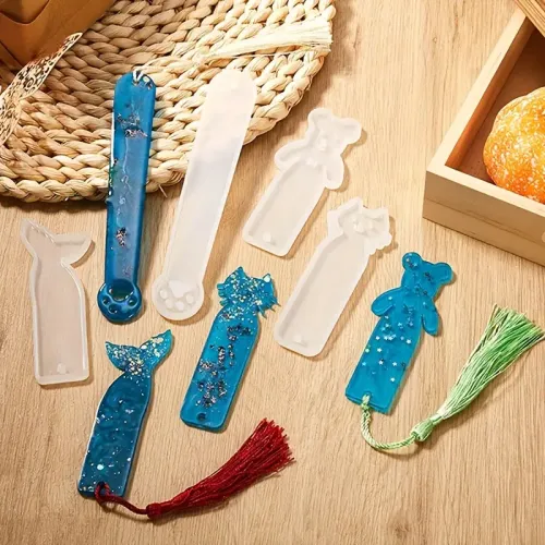 Bookmark Silicone Mold For Resin Animal DIY Different Shapes