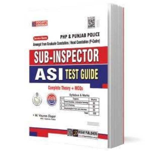 PHP & Punjab Police Sub-Inspector / ASI Test Guide (Service Quota P-Cadre) PHP & Punjab Police Sub-Inspector / ASI Test Guide (Service Quota P-Cadre)