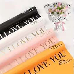 Bouquet Sheet With Writing Love Bouquet Sheet With Writing Love