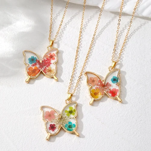 Butterfly Shaped Pendant For Resin