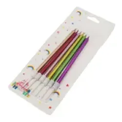 Candle Set Happy Birthday 6 Pcs Candle Set Happy Birthday 6 Pcs