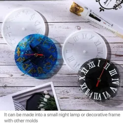 Clock Silicone Mold For Resin