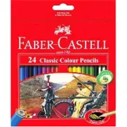 Colour Pencil Long 24pcs Classic Faber Castell
