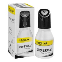 Ink Board Marker Dry Erase Black 15ml Pack of 12 Dollar