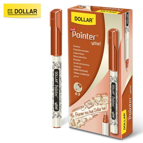 Pointer Brown New Wow 0.3 FLPTW03 Pack of 10 Dollar