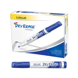 Board Marker Dry Erase Blue No70 DE2 Pack of 12 Dollar