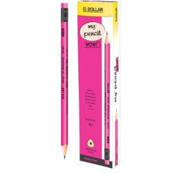 My Pencil Pink with Erase Pt222 Pack of 12 Dollar