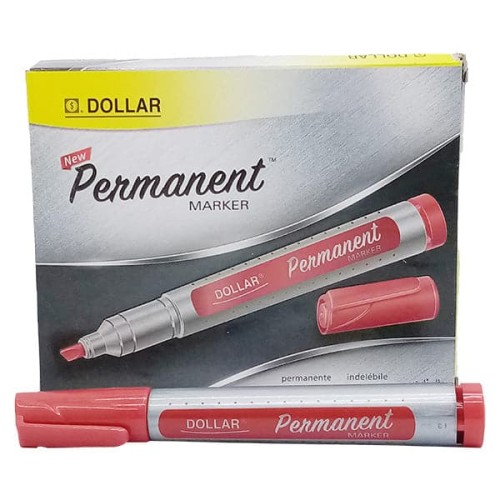 Marker Red Permanent 70 UML2 Pack of 10 Dollar