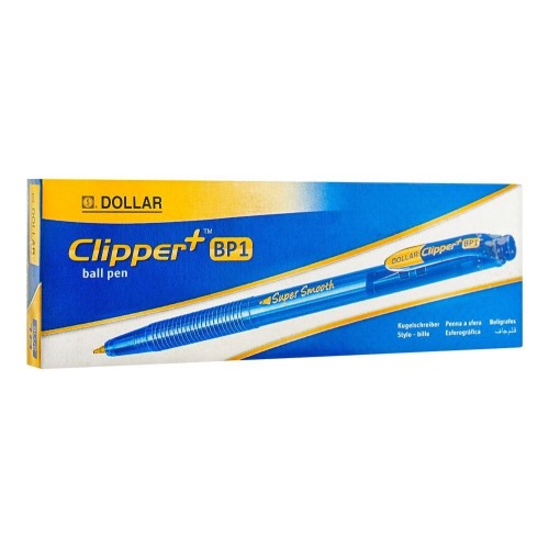 Ball Pen Blue Calipper BP1 BPCLS Pack of 10 Dollar