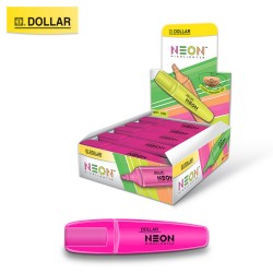 Highlighter Pink Neon HL625 Pack of 10 Dollar