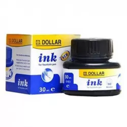 Ink For Fountain Pen Blue 30ml IFPP30 Dollar