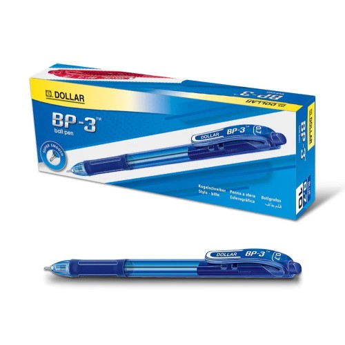 Ball Pen Blue Needle BP3N Pack 0f 10 Dollar