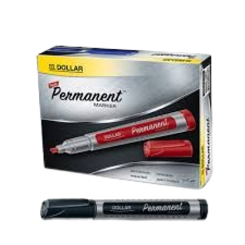 Marker Permanent Black UML5 Pack Of 12 9A81212 Dollar