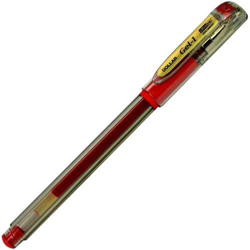 Gel Pen Red GL1 BPGL07 Dollar