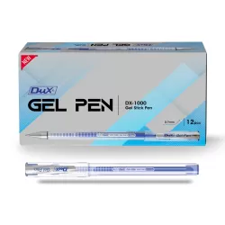 Gel Pen DX-1000 Pack of 12pcs 0.7mm Dux