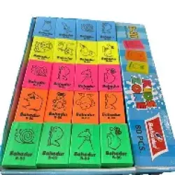 Eraser Mt Color 40 pcs Bahadur