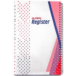 Spiral Register Card Binding Imported No7 Global