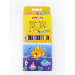 Pencil Colour Full CB Flupa Pack of12Goldfish