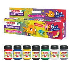 Poster Colour pack of 6 Goldfish