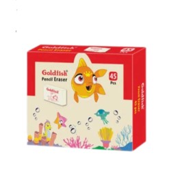 Pencil Eraser GE-01 Pack Of 45 Goldfish