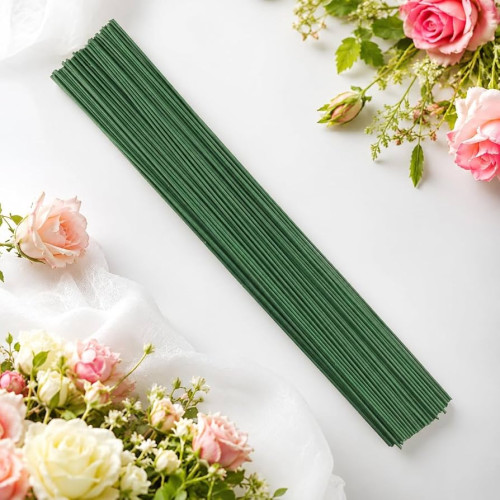 Green Floral Sticks 30cm Pack of 12 Strick Green Floral Sticks 30cm Pack of 12 Strick
