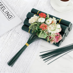 Green Floral Sticks 40cm Pack of 12 Strick