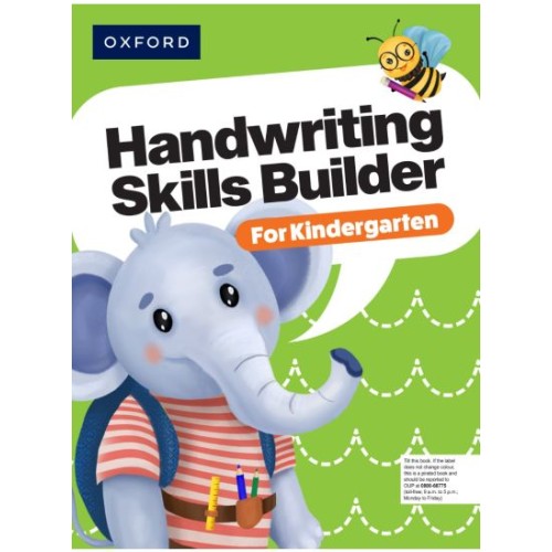 HandWriting Skills Builder For Pre-Primary Kindergarten