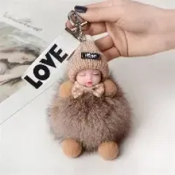 Key Chain 104 Small Guriya Fur Shose