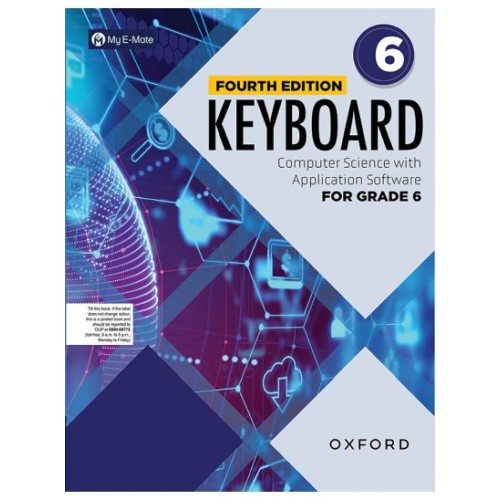 Keyboard Computer Science With Application Software For Grade 6 Fourth Edition Oxford