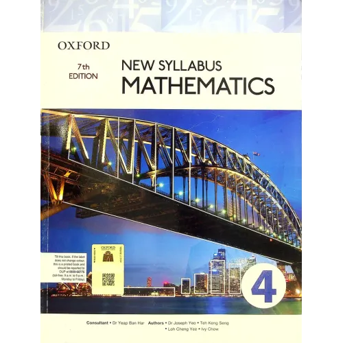 New Syllabus Mathematics Book 4 Updated Seven Edition New Syllabus Mathematics Book 4 Updated Seven Edition