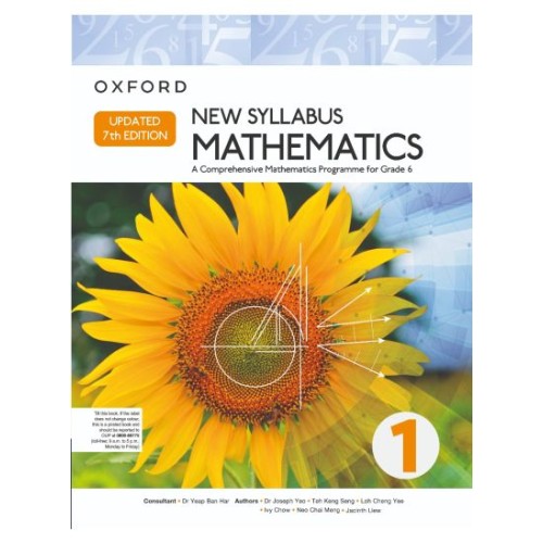 New Syllabus Mathematics book 1 updated 7th Edition Oxford
