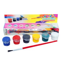 Paint Pot 6 Pcs Deer