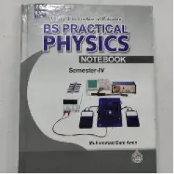 Physics Practical Note Book Semester IV