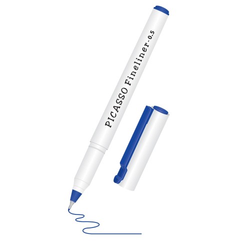 Pointer Blue Fineliner 0.5mm PF02CB Picasso