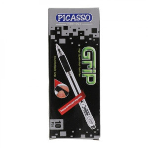 Ball Pen Black Grip High Quality Pack of 10 Picasso Ball Pen Black Grip High Quality Pack of 10 Picasso