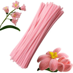 Pipe Cleaner Light Pink Pack of 100 pcs Pipe Cleaner Light Pink Pack of 100 pcs