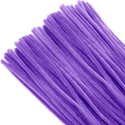 Pipe Cleaner Light Purple Pack of 100 pcs