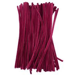 Pipe Cleaner Maroon Pack of 100 pcs Pipe Cleaner Maroon Pack of 100 pcs
