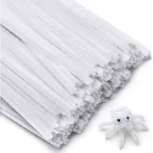 Pipe Cleaner White pack of 100 pcs