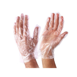 Plastic Disposable Hand Gloves 10pcs Plastic Disposable Hand Gloves 10pcs