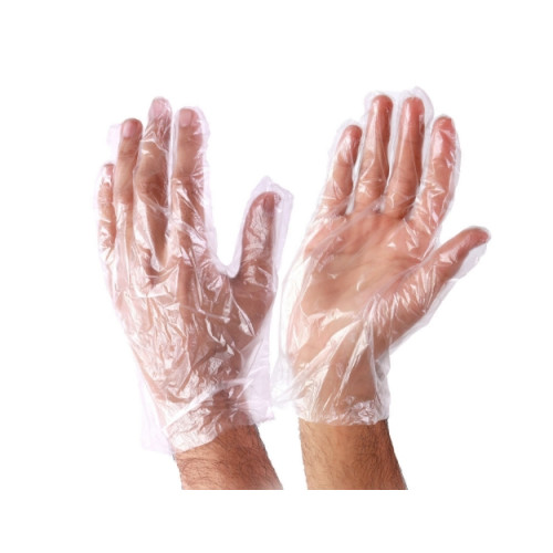 Plastic Disposable Hand Gloves 10pcs Plastic Disposable Hand Gloves 10pcs