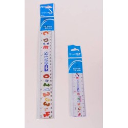 Ruler Shark Plastic 6 R-106